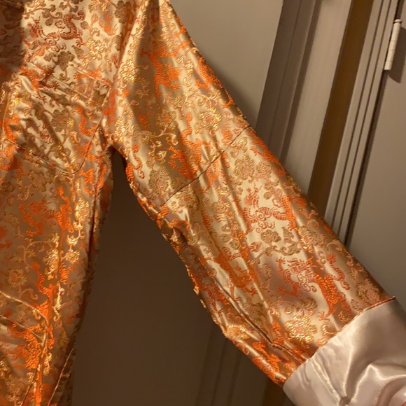 Silk Asian beautiful SHACKET, shirt/light jacket - Picture 6 of 11